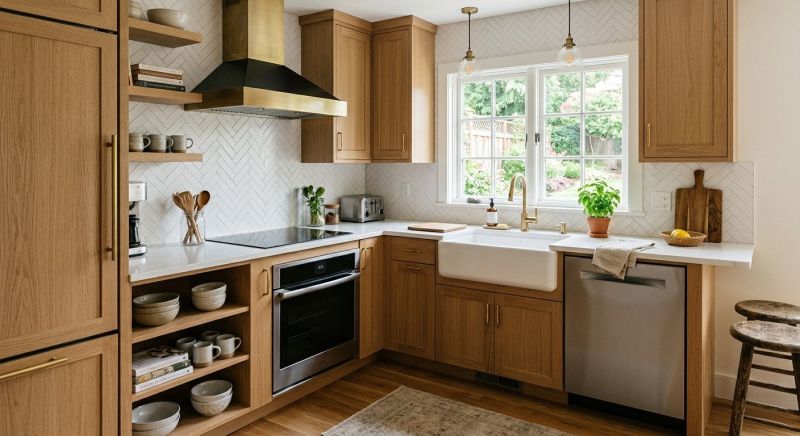 Cherry Cabinet Remodeling in Lafayette, IN
