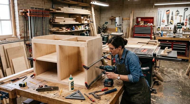 Custom Cabinet Building in Kokomo, IN