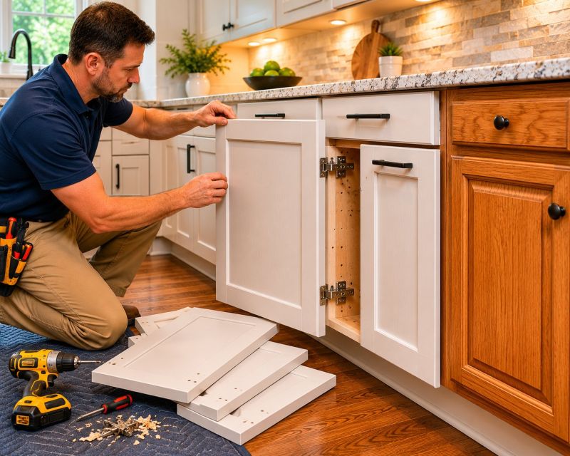 Kitchen Cabinets Refacing in Austin, TX