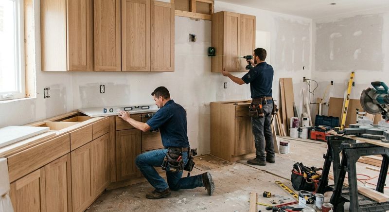 Rustic Cabinets Installation in Muncie, IN